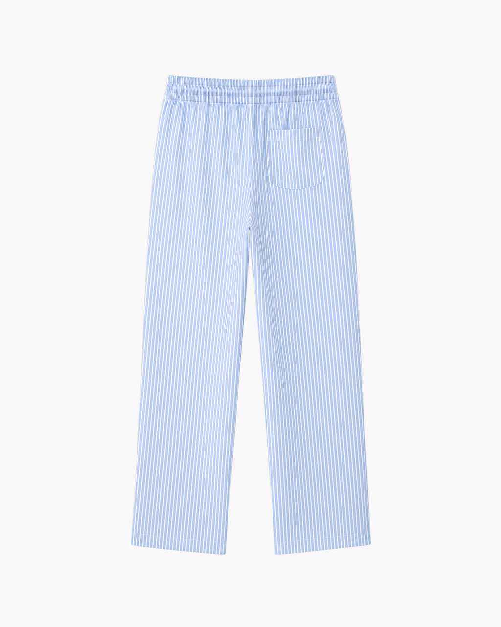 striped pants blue